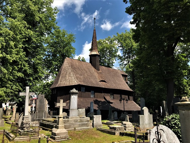 Hřbitovní kostelík Panny Marie