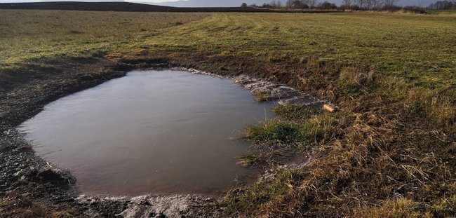 Zádrž vody na Broumovsku